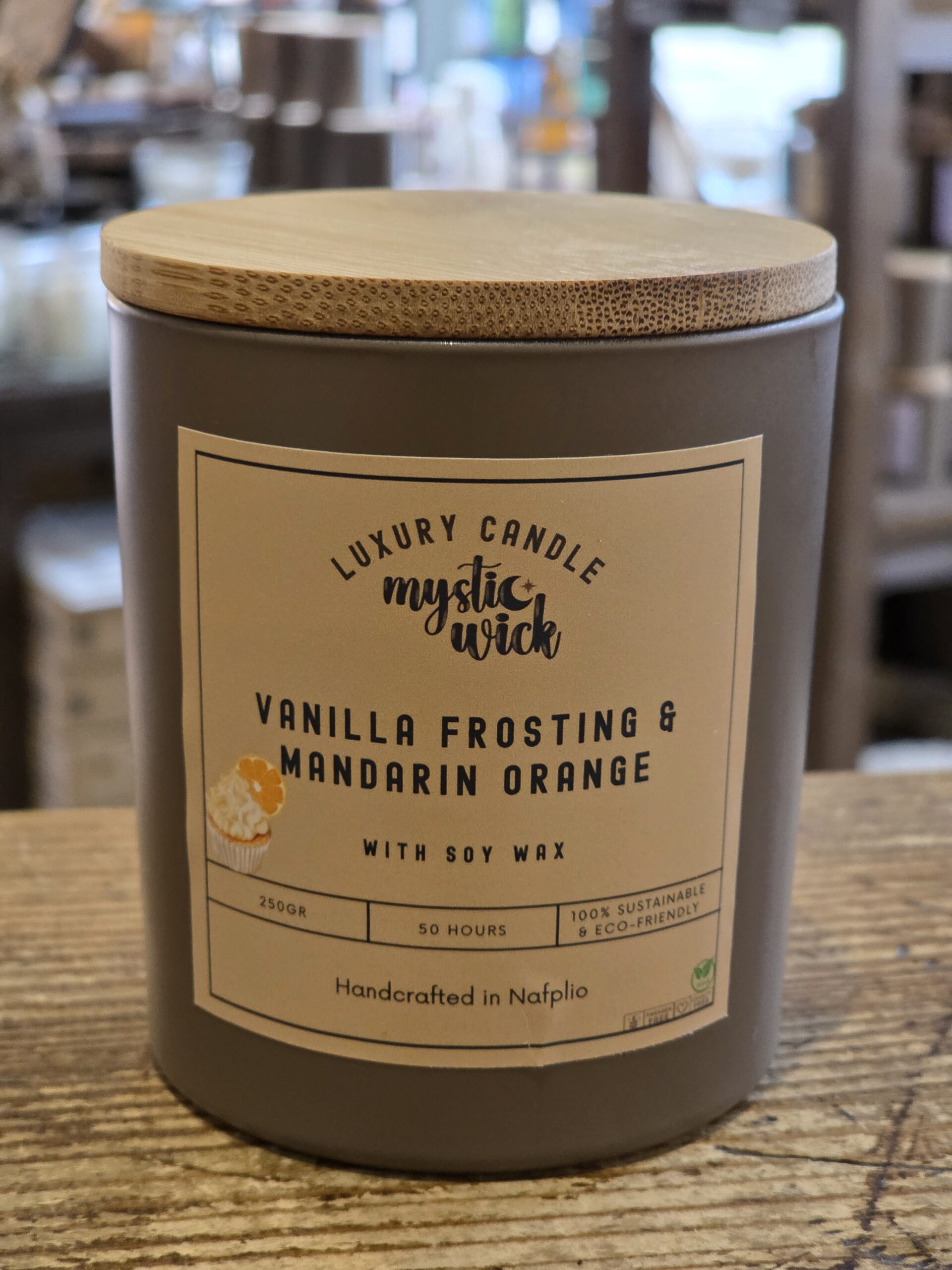 Vanilla Frosting & Mandarin Orange