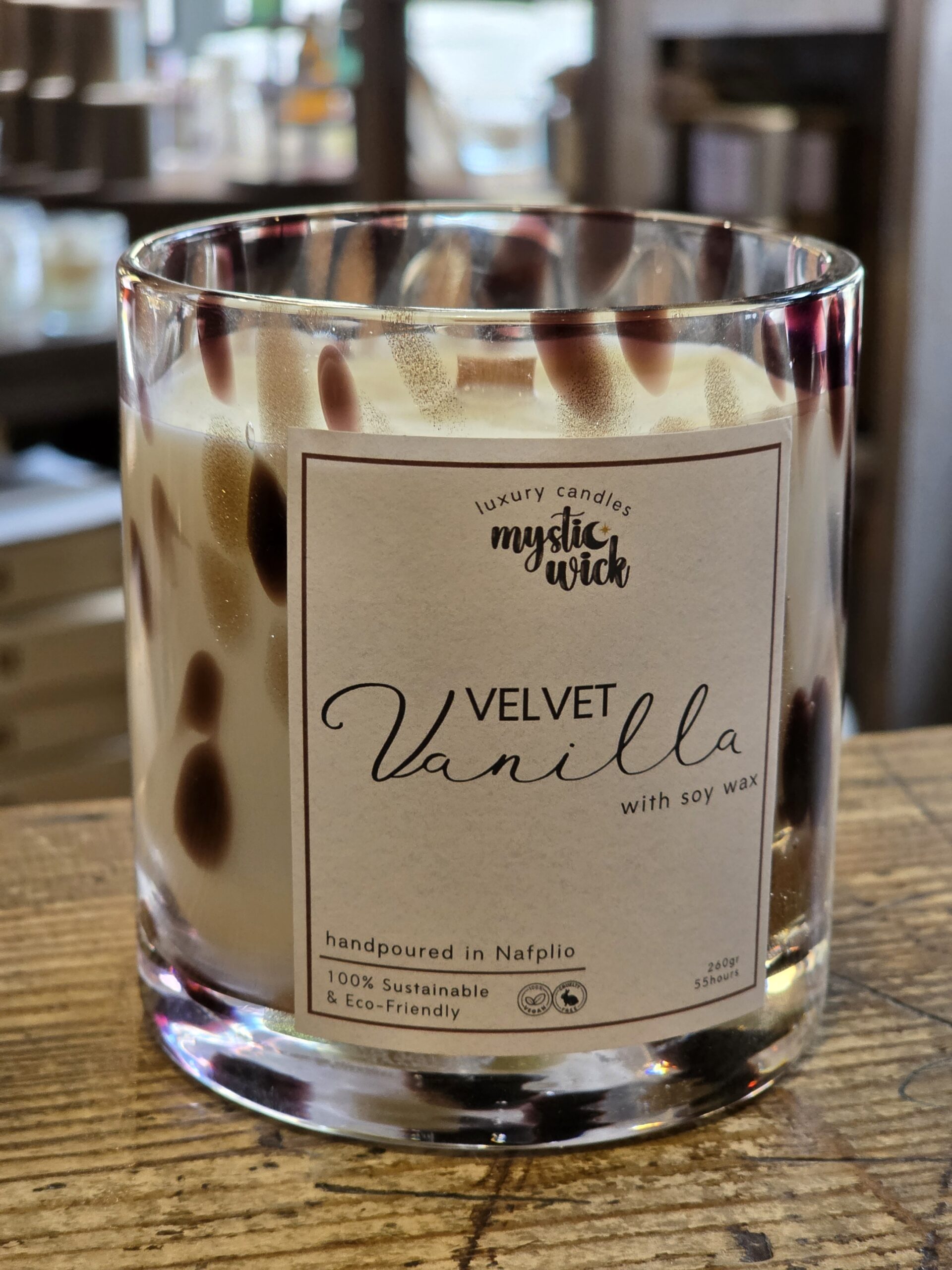 Velvet Vanilla Dots