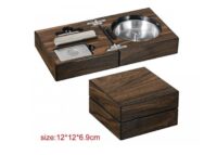 Σταχτοδοχείο Ξύλινο με Πουροκόφτη