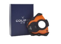 Colibri Double-Guillotine Cigar Cutter Orange