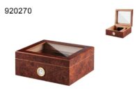 Υγραντήρας Πούρων Angelo "Root Wood" με Τζάμι