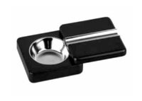 Σταχτοδοχείο Μαύρο Σπαστό